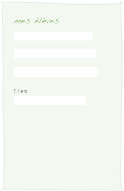 mes élèves
Vacances en musique.pdf

Organisation rentrée.pdf

LETTRE D’INFORMATION.pdf

Lien
Conservatoire de Suresnes